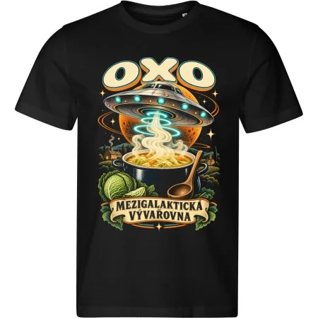 Pánské tričko OXO – mezigalaktická vývařovna
