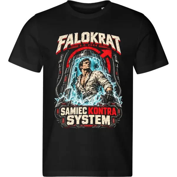 Pánské tričko Falokrat – samec kontra systém - Sexmise