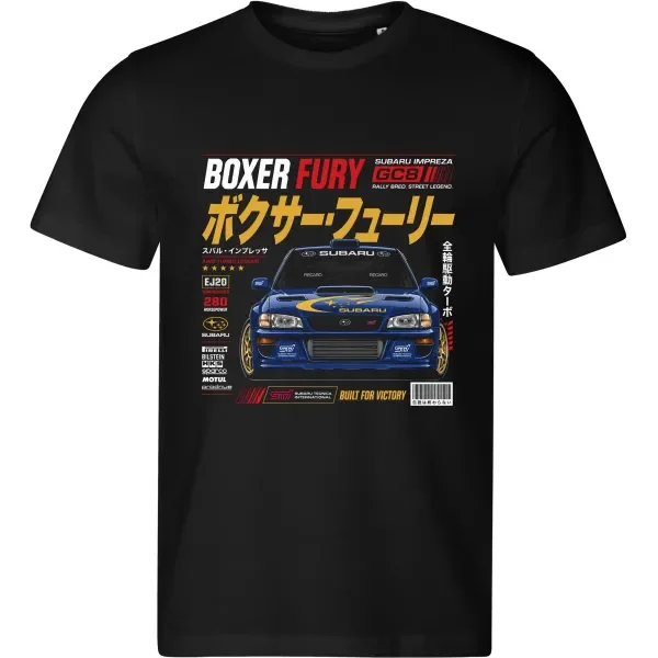 Pánské tričko Subaru Impreza GC8 STI – Boxer Fury