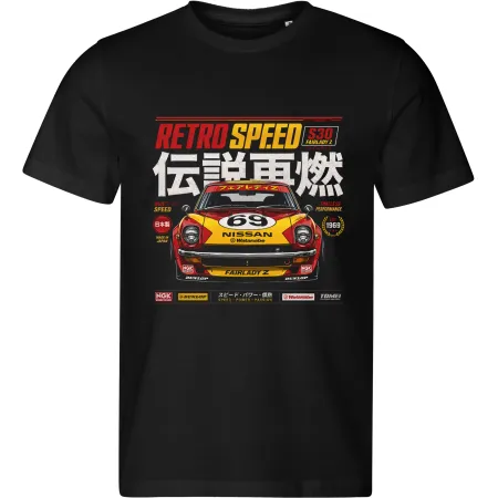 Pánské tričko Nissan Fairlady Z S30 – Retro Speed