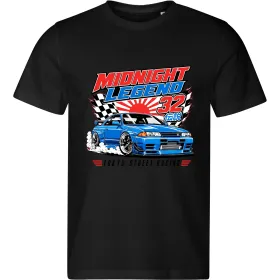 Pánské tričko Nissan Skyline GT-R R32 – Midnight Legend