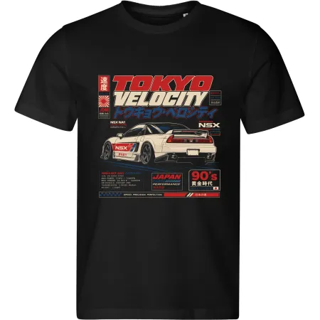 Pánské tričko Honda NSX NA1 – Tokyo Velocity