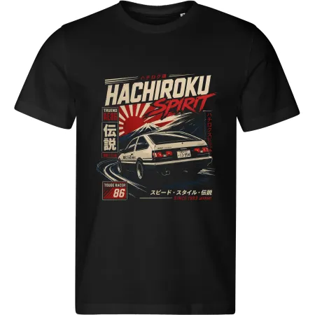 Pánské tričko Toyota AE86 Trueno – Hachiroku Spirit
