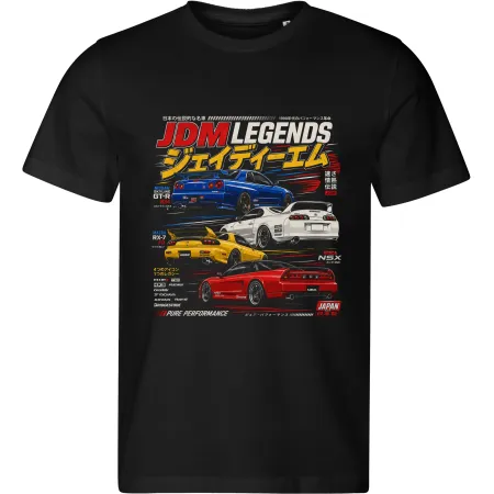 Pánské tričko JDM Legends – Pure Performance