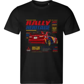 Pánské tričko Mitsubishi Lancer Evolution VI – Rally Heritage
