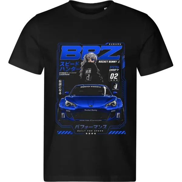 Pánské tričko Subaru BRZ – Rocket Bunny Anime