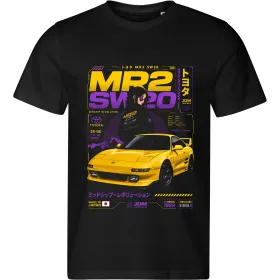 Pánské tričko Toyota MR2 SW20 – Midship Anime