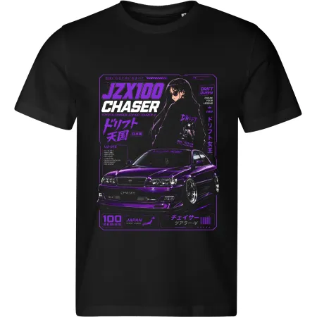 Pánské tričko Toyota Chaser JZX100 – Drift Crew Anime