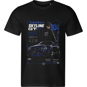 Pánské tričko Nissan Skyline GT-R R34 – Nismo Anime