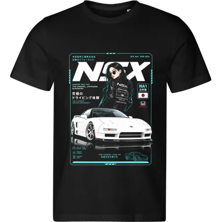 Pánské tričko Honda NSX NA1 – VTEC Legend Anime