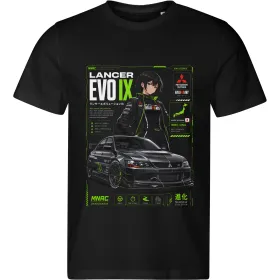 Pánské tričko Mitsubishi Lancer Evolution IX – WRC Anime