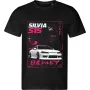Pánské tričko Nissan Silvia S15 – Pink Anime