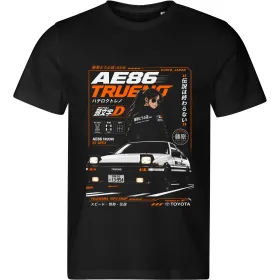 Pánské tričko Toyota AE86 Trueno – Fujiwara Anime