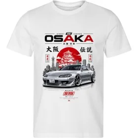 Bílé tričko Nissan Silvia S15 – Osaka Street Legends