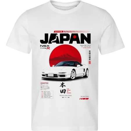 Bílé tričko Honda NSX Type R – Japan – Engineered Perfection