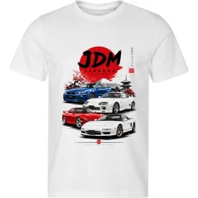 Bílé tričko JDM Legends – Skyline Supra RX-7 NSX