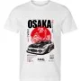 Bílé tričko Nissan Silvia S13 – Osaka JDM Drift Culture
