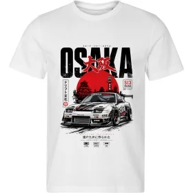 Bílé tričko Nissan Silvia S13 – Osaka – Built for the Streets