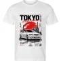 Bílé tričko Toyota Chaser JZX100 – Tokyo Street Racing – Built for Speed