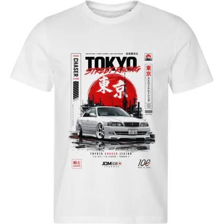 Bílé tričko Toyota Chaser JZX100 – Tokyo Street Racing – Street Legends
