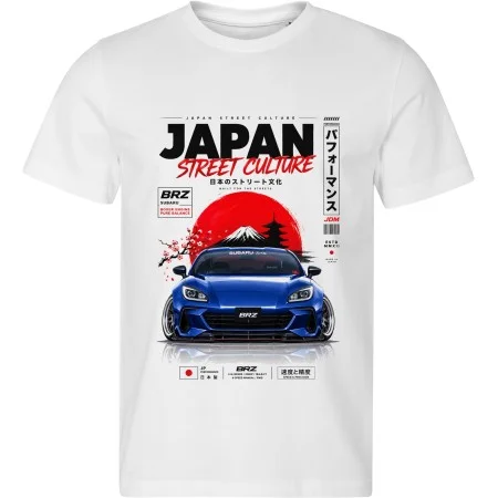 Bílé tričko Subaru BRZ – Japan Street Culture