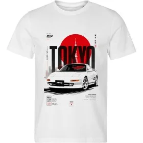 Bílé tričko Toyota MR2 SW20 – Tokyo – Midship Revolution