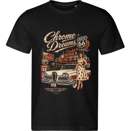 Pánské tričko Edsel Corsair 1958 – Chrome Dreams