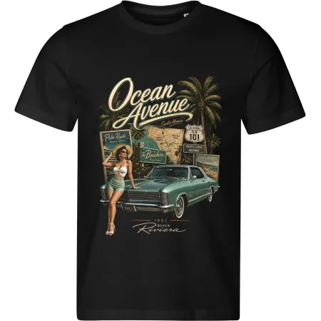 Pánské tričko Buick Riviera 1963 – Ocean Avenue