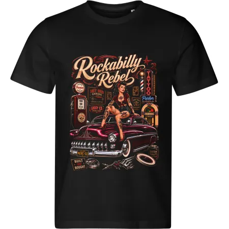 Pánské tričko Mercury 1950 Custom – Rockabilly Rebel
