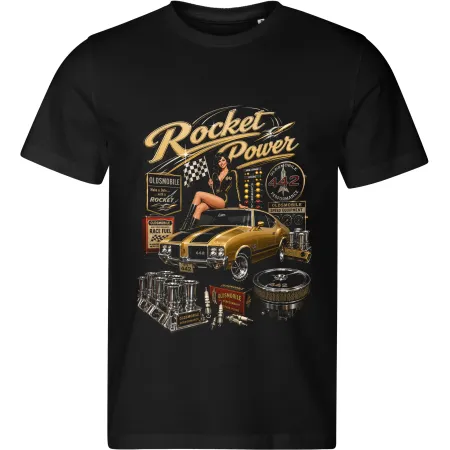 Pánské tričko Oldsmobile 442 1970 – Rocket Power