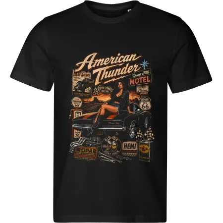 Pánské tričko Dodge Charger RT 1969 – American Thunder