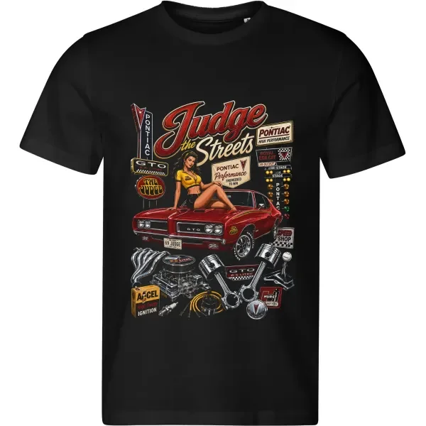 Pánské tričko Pontiac GTO Judge 1969 – Judge the Streets