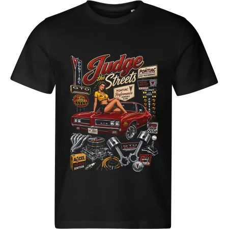 Pánské tričko Pontiac GTO Judge 1969 – Judge the Streets
