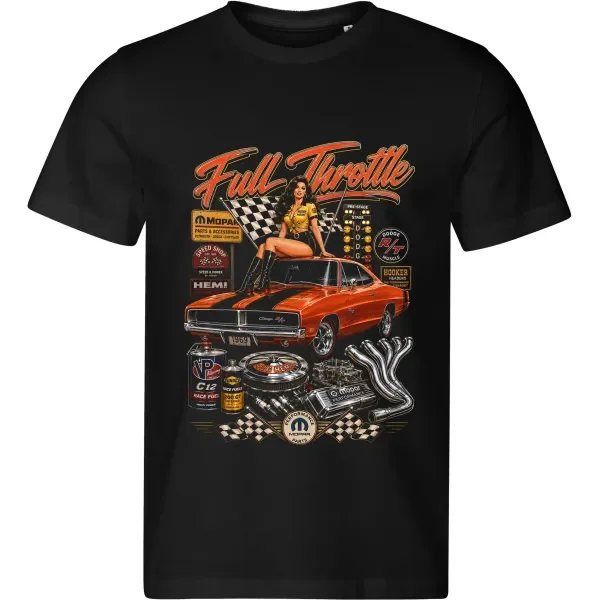 Pánské tričko Dodge Charger RT 1969 – Full Throttle