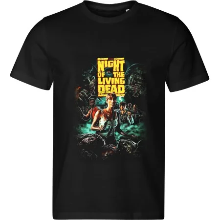 Pánské tričko Night of the Living Dead 04 – Filmová koláž