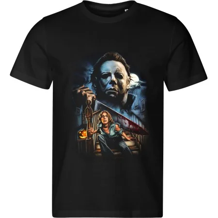 Pánské tričko Halloween 34 – Michael Myers Bloody