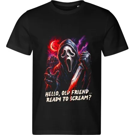 Pánské tričko Vřískot 18 – Ready to Scream