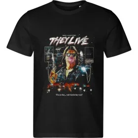 Pánské tričko They Live – Brýle a žvýkačka