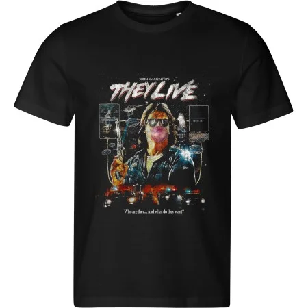 Pánské tričko They Live – Brýle a žvýkačka