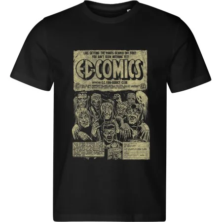 Pánské tričko EC Comics – Horror Fan-Addict