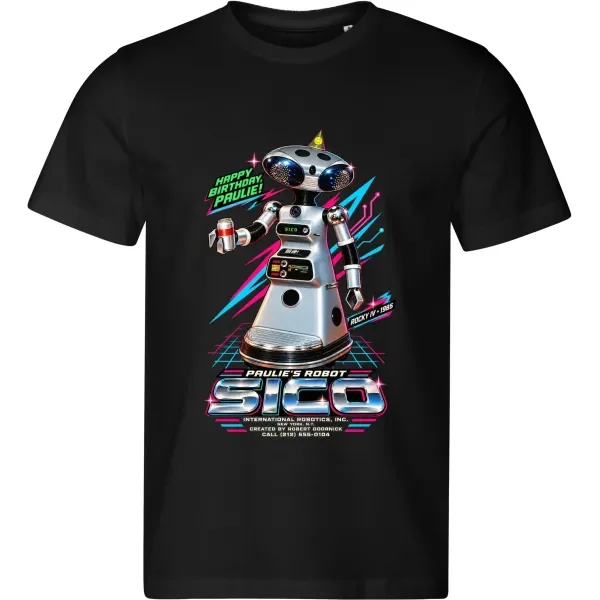 Pánské tričko Rocky IV – Robot SICO: Happy Birthday Paulie