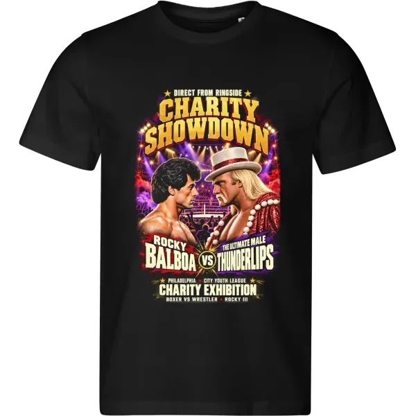 Pánské tričko Rocky III – Balboa vs. Thunderlips: Charity Showdown