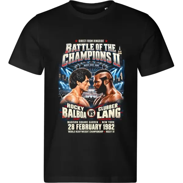Pánské tričko Rocky III – Balboa vs. Clubber Lang: New York