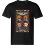 Pánské černé tričko Malfini Edge 813 s vánočním potiskem CHOOSE YOUR DINNER – vyber si vánoční večeři