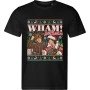 Pánské černé tričko s vánočním motivem WHAM! – Last Christmas