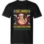 Pánské černé tričko s vánočním motivem Smrtonosná past – Die Hard Is a Christmas Movie