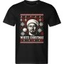 Pánské černé tričko s vánočním motivem Breaking Bad – Walter White White Christmas