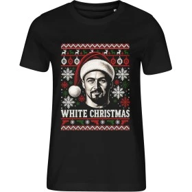 Dámské černé tričko s vánočním motivem Breaking Bad – Walter White White Christmas