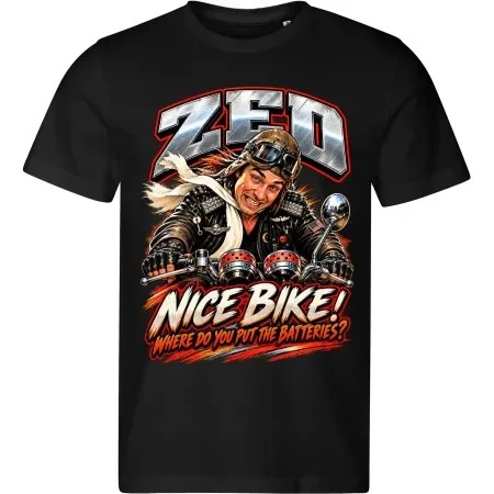 Pánské tričko Policejní akademie – Zed – Nice Bike!