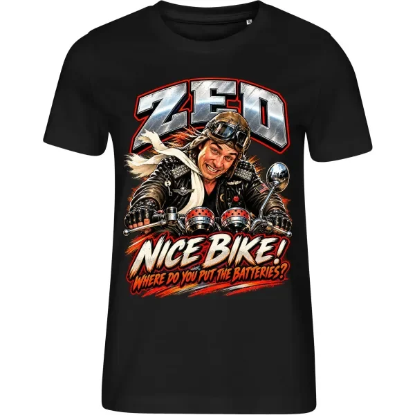 Dámské tričko Policejní akademie – Zed – Nice Bike!
